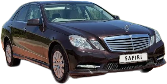 Mercedes-Benz E-Class W212 saloon with chauffeur, Nairobi airport transfers
