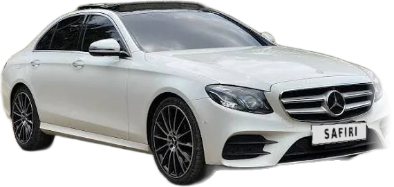 Mercedes-Benz E-Class W213 saloon with chauffeur, Nairobi airport transfers